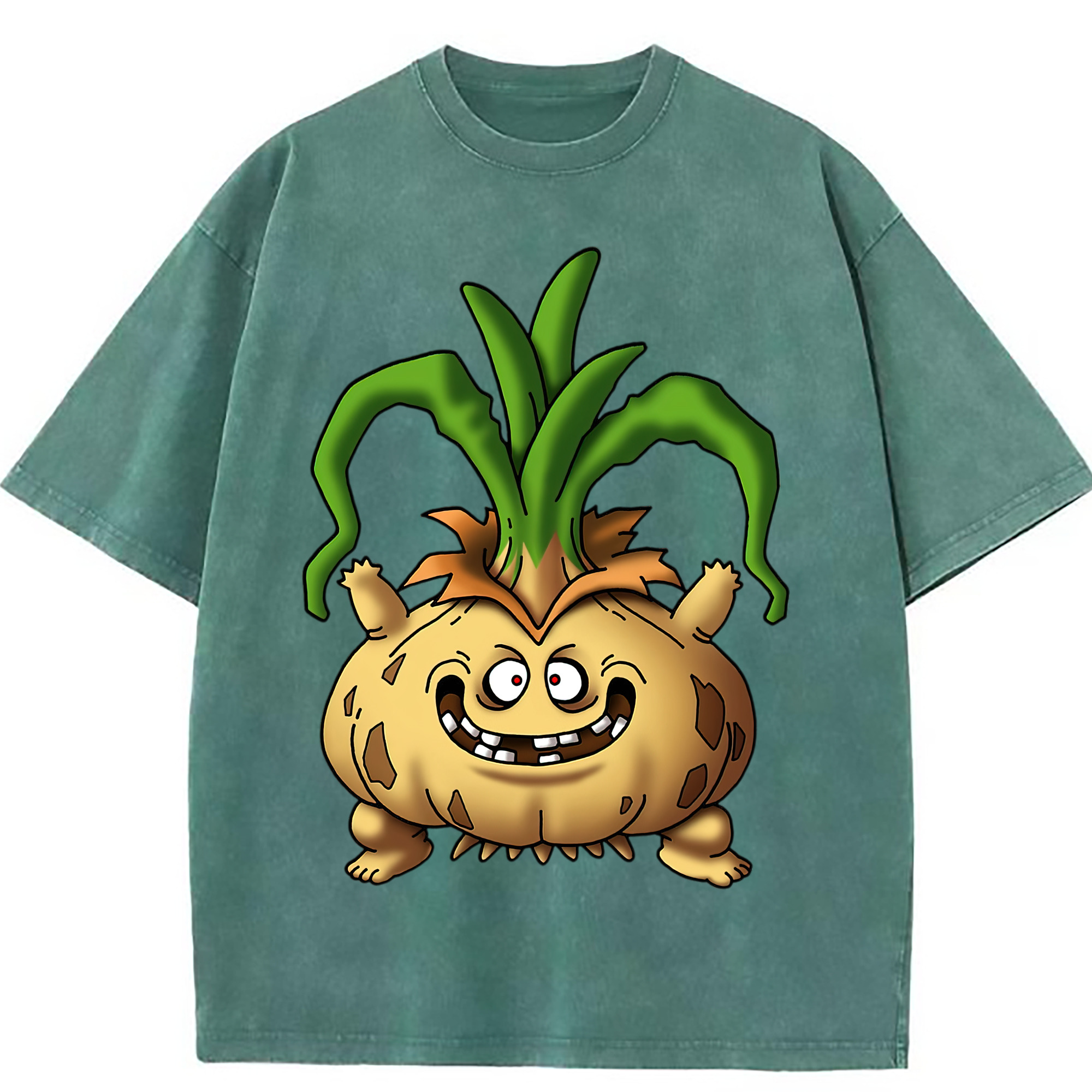 （画像用） ドラゴンクエスト Doragon Kuesuto Dragon Quest 綿100% ヴィンテージ風 半袖Tシャツ（フロントプリント）